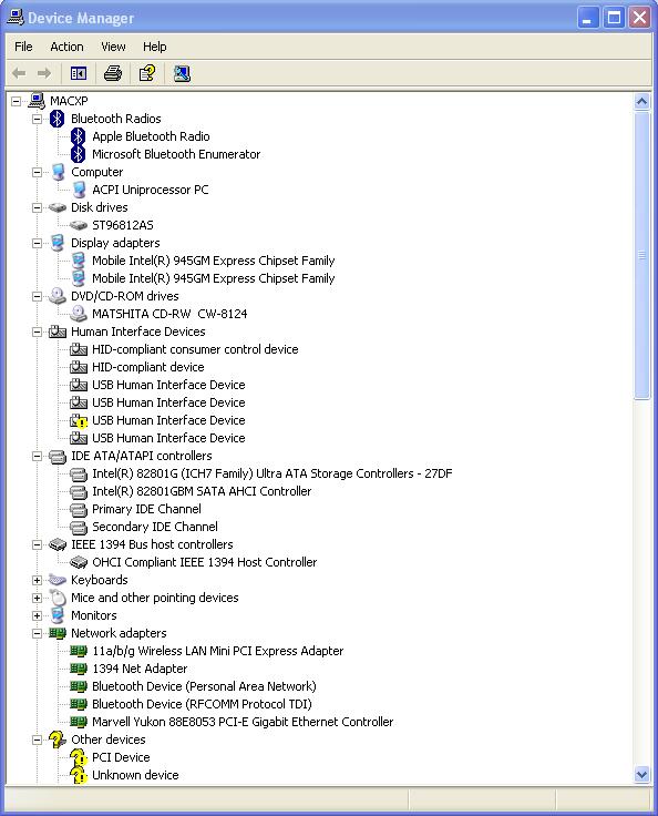 Device Manager Screenshot (top)